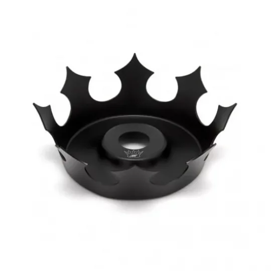 Tray Regal Crown Black l 550x550h