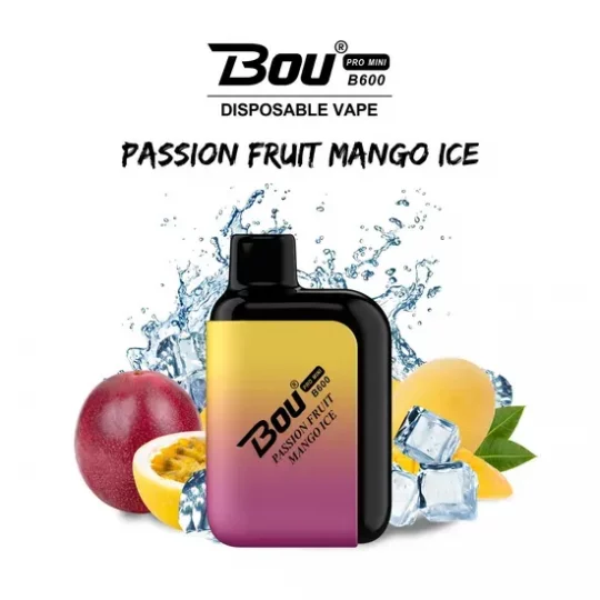 Bou 600 Puffs Wholesale Disposable PRO Mini Vape Pineapple Electronic Cigarette 2ml Pod Cigarette 1