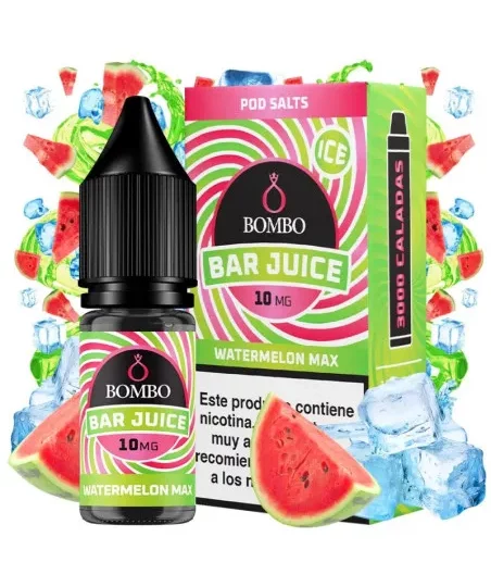 watermelon max 10ml bar juice bombo