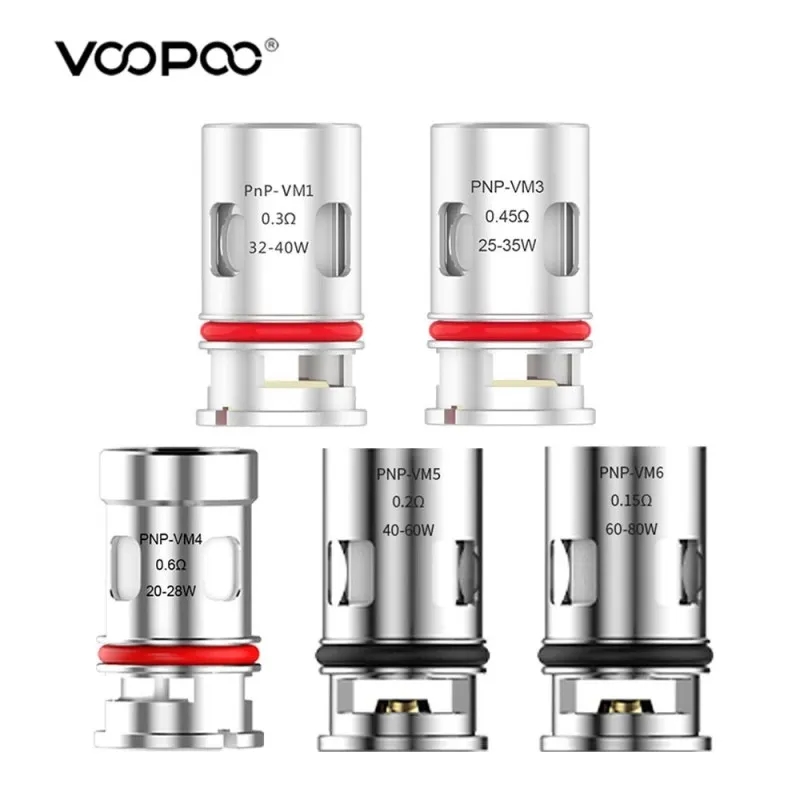 Resistencias Voopoo PNP 1 resistencia voopoo pnp 0.15 ohm