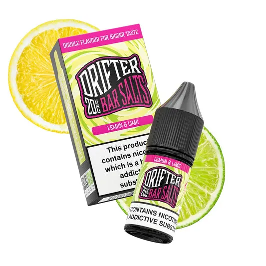 Drifter Lemon Lime 1 sales de nicotina lemon lime 10-20mg