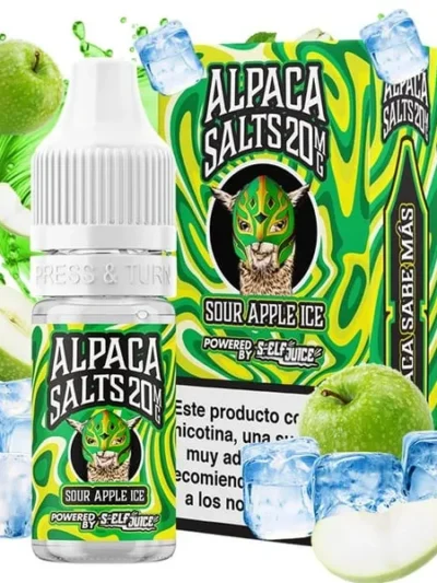 sales de nicotina alpaca sour apple ice 10-20mg