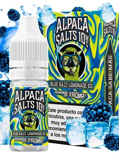 sales de nicotina alpaca blue razz lemonade ice