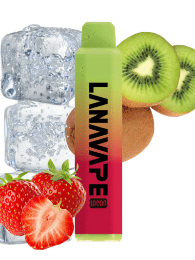 lanavape 10k strawberry kiwi ice