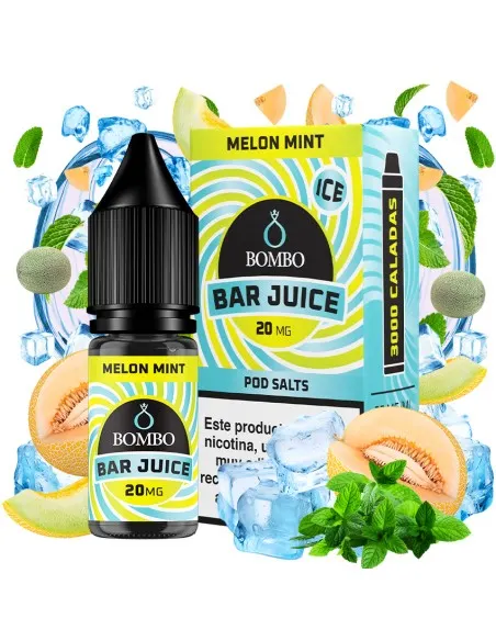 Bombo Bar Juice Melon Mint 1 sales de nicotina melon mint 10-20mg
