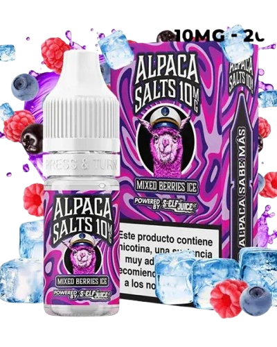 sales de nicotina alpaca mixed berries ice