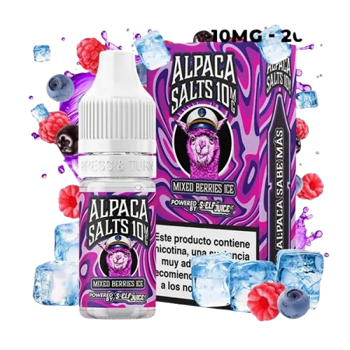 Alpaca Salts Mixed Berries Ice 1 sales de nicotina alpaca mixed berries ice