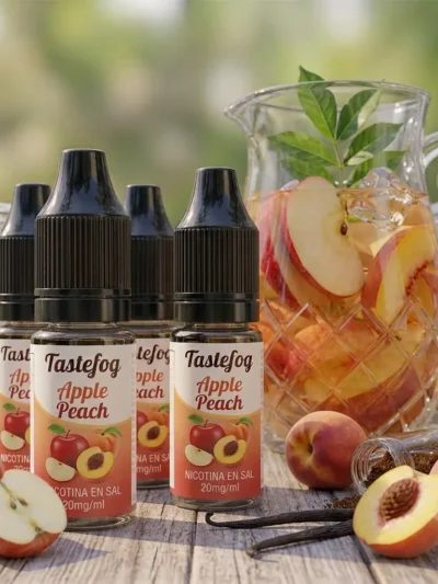 tastefog apple peach 10-20mg