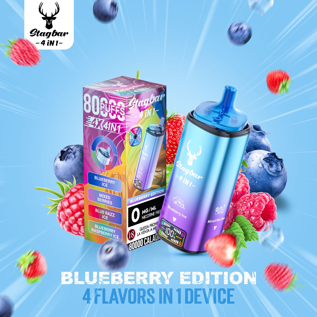 Stagbar 80K Blueberry Edition 1 stagbar 80k blueberry edition