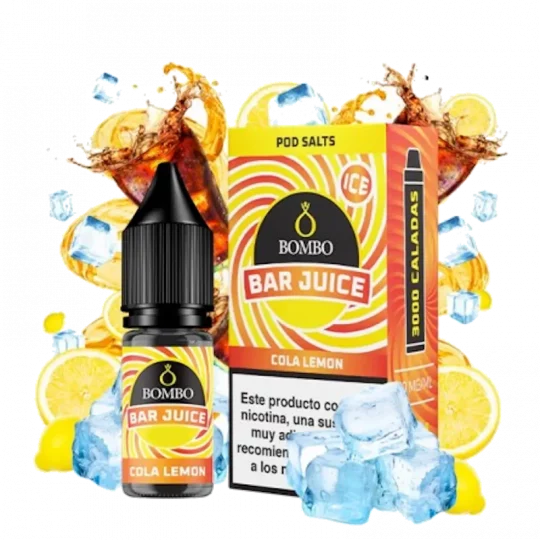 Bombo Bar Juice Cola Lemon 5 bar juice by bombo cola lemon 10mg 10ml