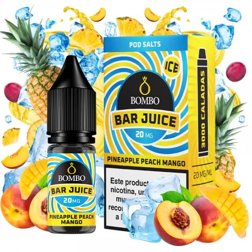 Bombo Bar Juice Pineapple Peach Mango 3 bombo bar juice pineapple peach mango ice salt