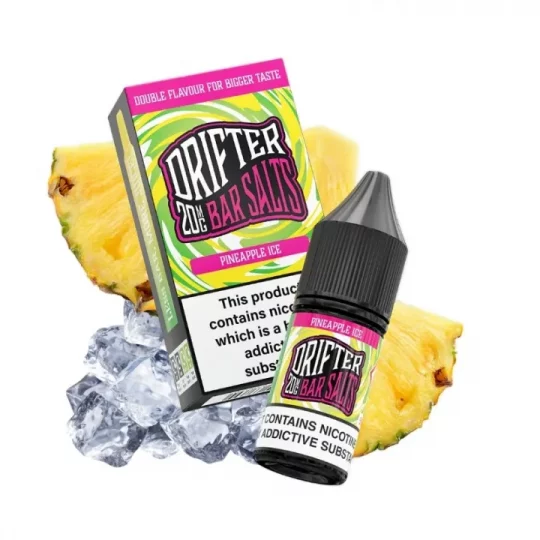drifter bar salts pineapple ice