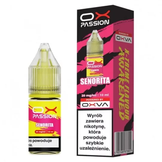 liquid oxva ox passion 10ml senorita 20mg