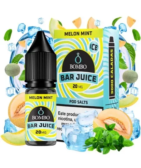 Bombo Bar Juice Melon Mint 10 melon mint ice 10ml bar juice bombo