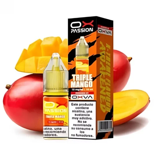 oxva ox passion salts triple mango 10ml