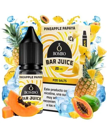 pineapple papaya ice 10ml bombo bar juice 1