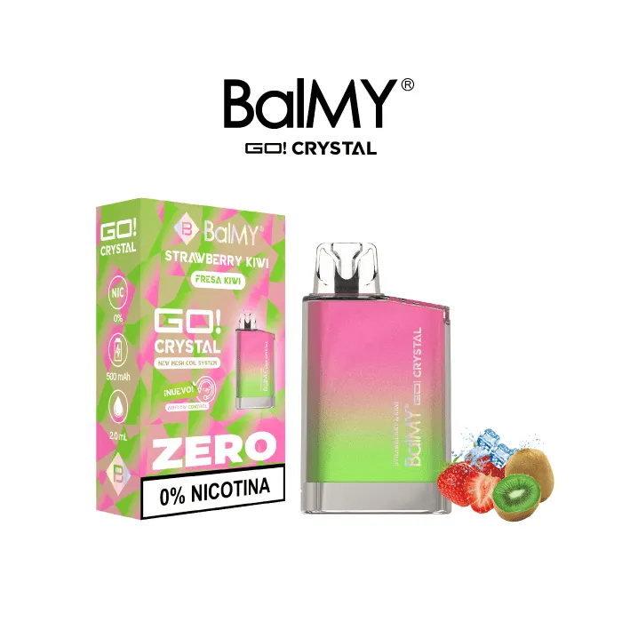 Balmy Power Zero Strawberry Kiwi 1 Balmy Power Zero Strawberry Kiwi