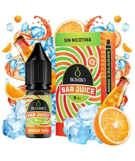 Bombo Bar Juice Orange Soda 1 sales orange soda ice 10ml bar juice bombo