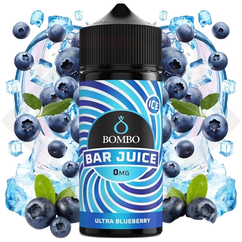 Aroma Bombo Bar Juice Ultra Blueberry 4 Bombo Bar Juice Ultra Blueberry Ice 100ml