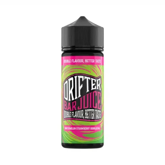 Aroma Drifter Watermelon Strawberry Bubble Gum 7 Drifter Bar Juice E liquid 100ml Shortfill Watermelon Strawberry Bubblegum