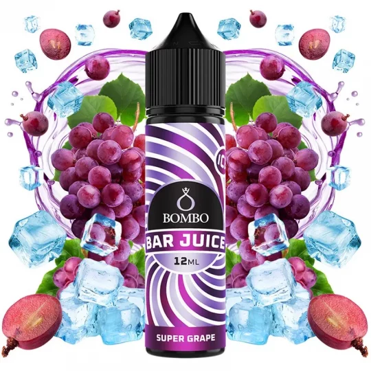 Aroma Bombo Bar Juice Super Grape 3 aroma super grape ice 12ml longfill bombo bar juice