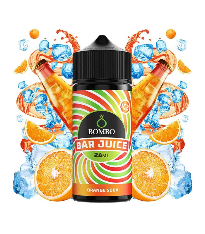 Aroma Bombo Bar Juice Orange Soda 1 Aroma Bombo Bar Juice Orange Soda